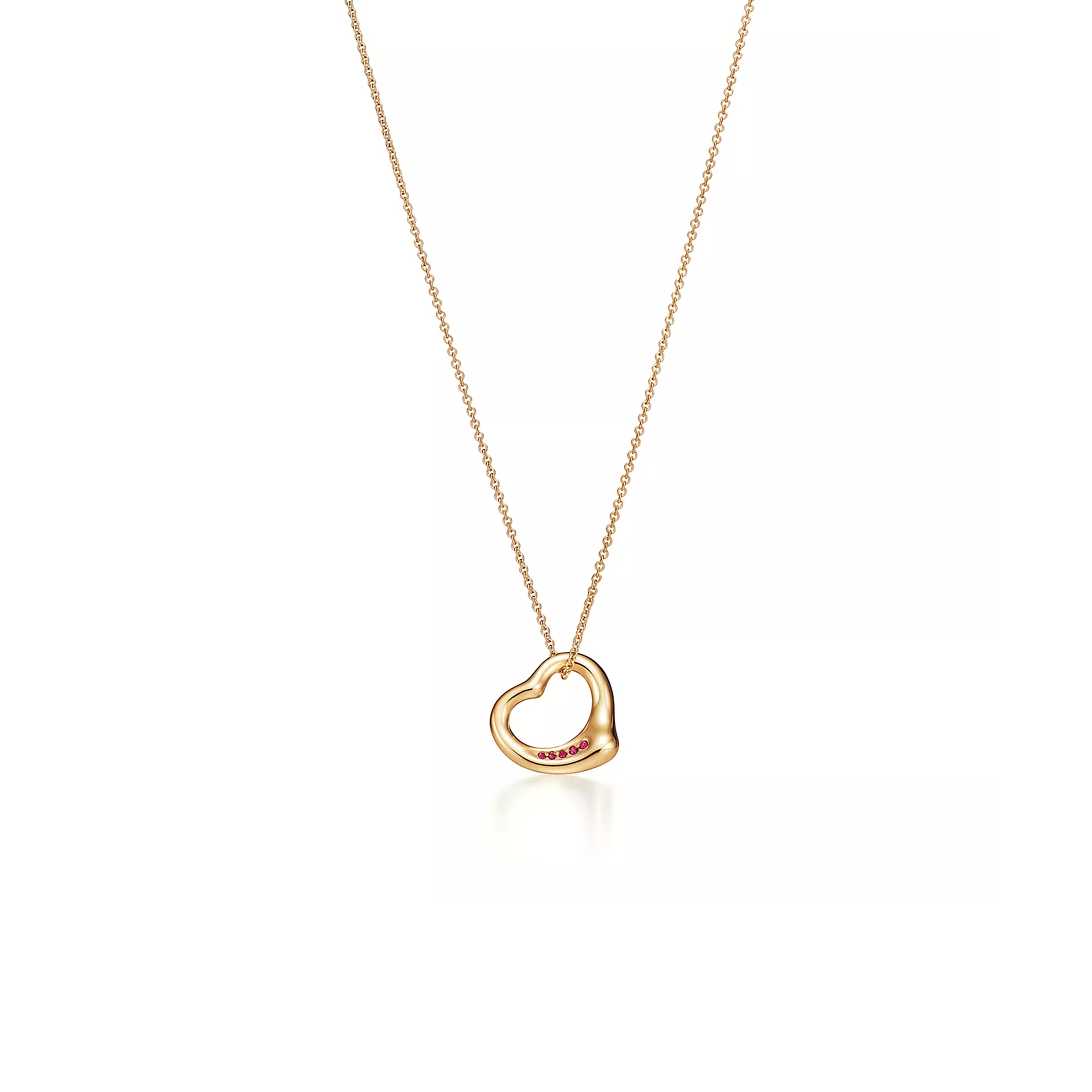 TIFFANY ELSA PERETTI® OPEN HEART PENDANT 69860249 TIFFANY ELSA PERETTI® OPEN HEART PENDANT 69860249